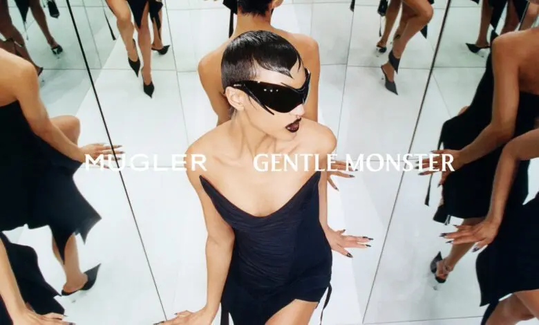 Mugler a lansat colecția de ochelari de soare Bug-Eyed