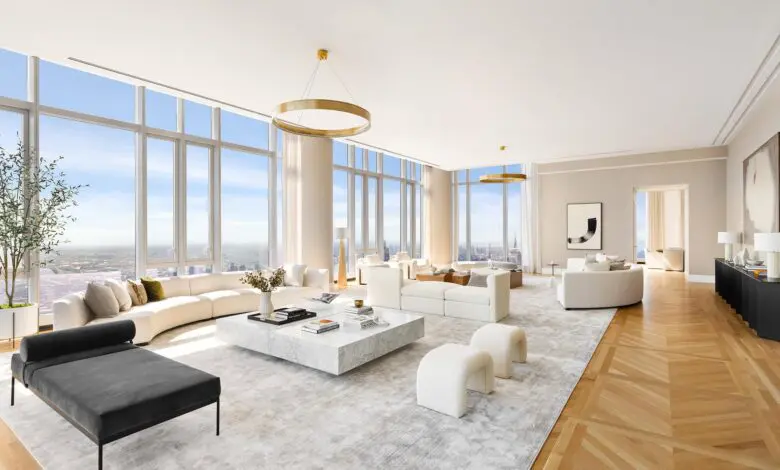 Penthouse-ul de 150 de milioane de dolari din Central Park Tower