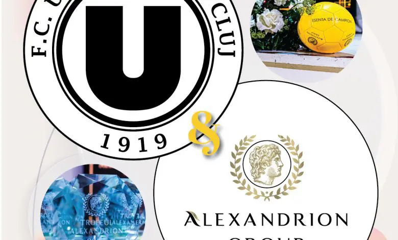Alexandrion Group anunță parteneriatul cu F.C. Universitatea Cluj