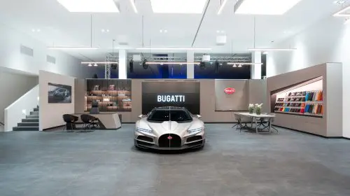 Bugatti deschide showroom-uri europene de lux