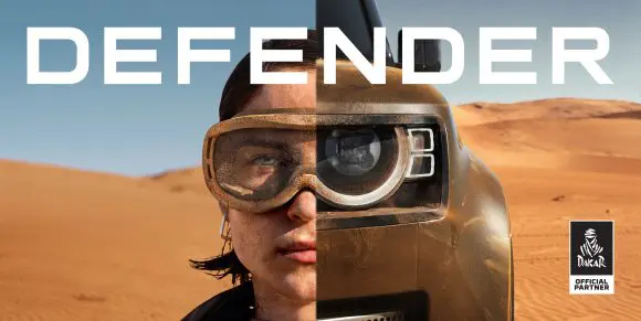 Defender este partener auto oficial al Dakar