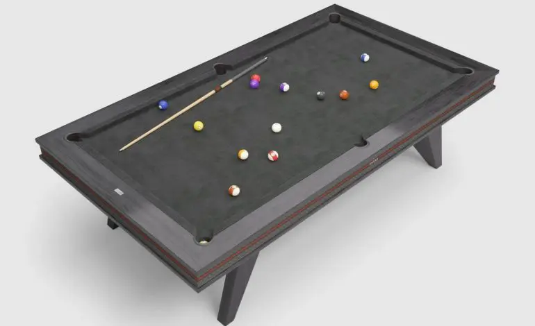 O masă de biliard Gucci în valoare de 110.000 de dolari, locul unde moda întâlnește jocul