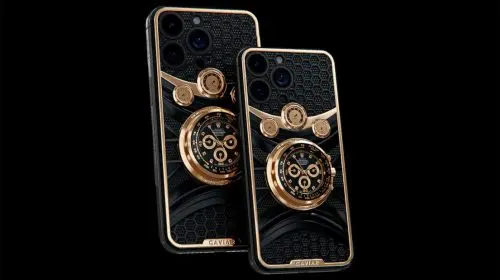 Caviar dezvăluie un iPhone 16 cu un ceas Rolex Cosmograph Daytona atașat