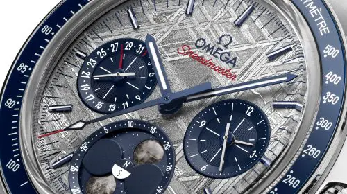 Omega Speedmaster Moonphase Meteorite