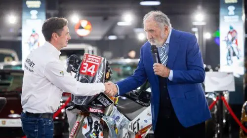 Emanuel Gyenes, celebrat la Țiriac Collection pentru succesul de la Dakar 2025
