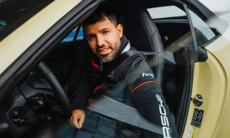 Sergio Agüero devine pilot de curse Porsche