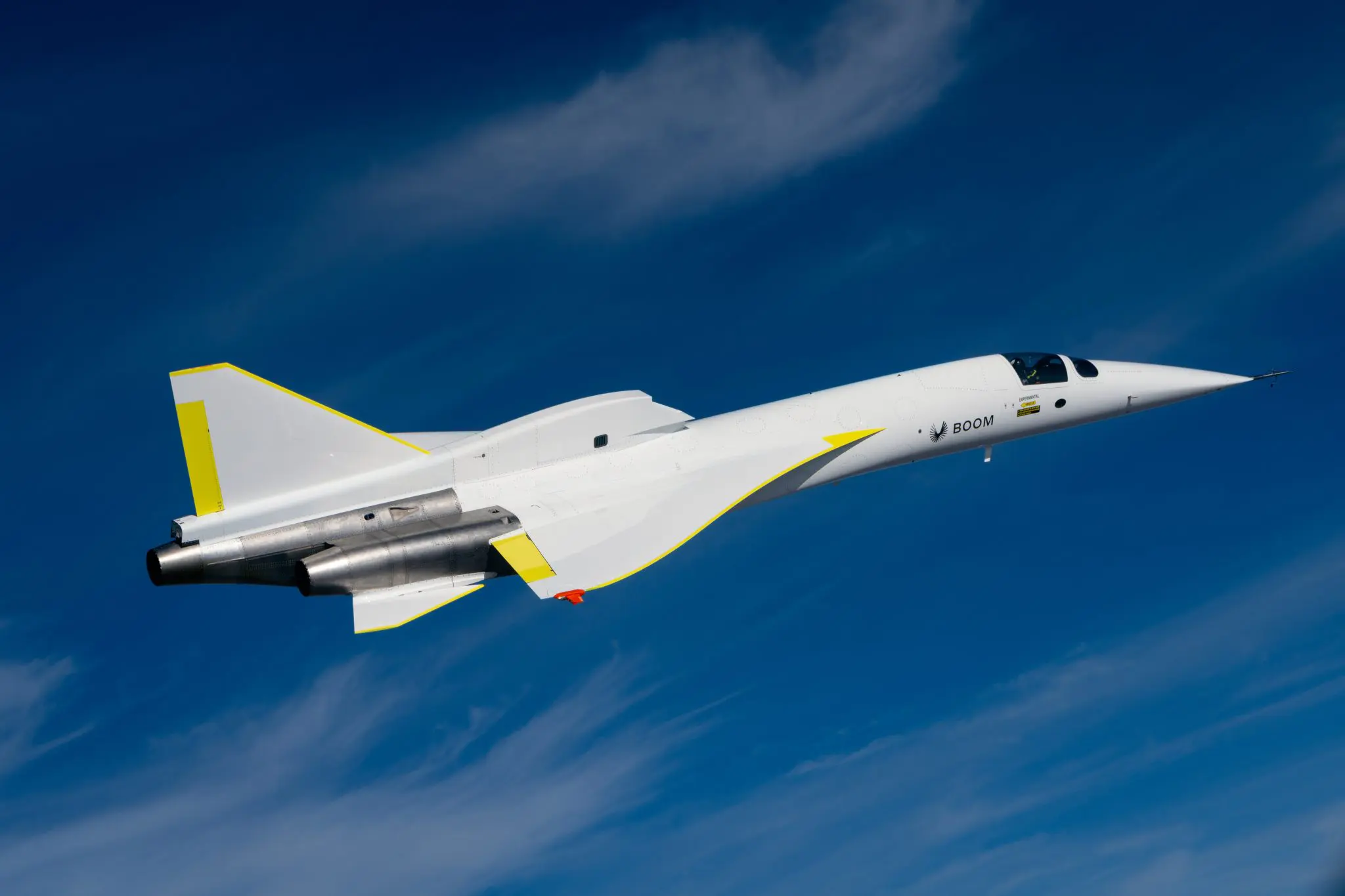 Boom, jetul supersonic XB-1, tocmai a spart bariera sunetului