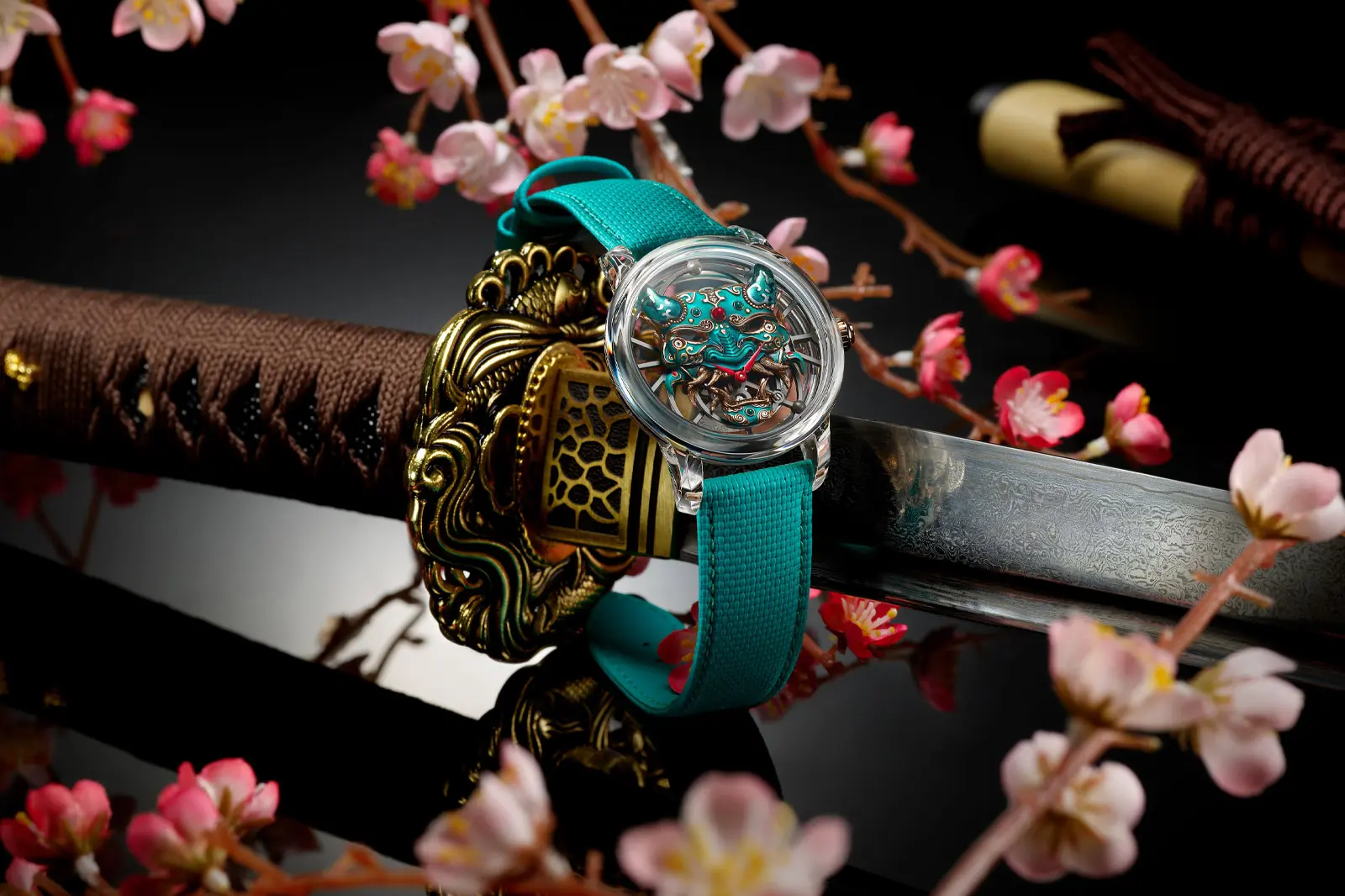 Jaquet Droz Tourbillon Skelet Sapphire - Bushido