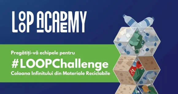 #LOOPChallenge reinterpretează Coloana infinitului din materiale reciclabile