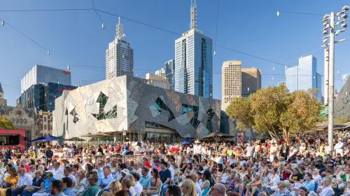 BMW Opera for All 2025 în Federation Square din Melbourne