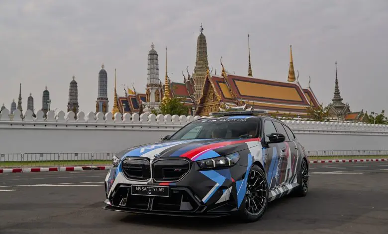 BMW M5 Touring MotoGP Safety Car la Bangkok