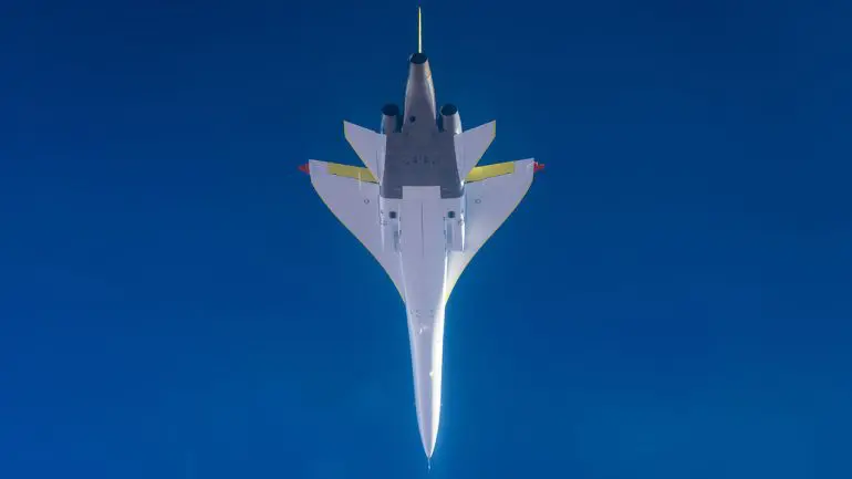 Boom, jetul supersonic XB-1, tocmai a spart bariera sunetului