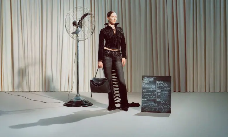 Cea mai nouă campanie Balenciaga este inspirată de lumea filmului