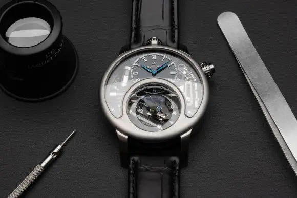 Jaquet Droz Charming Bird Titanium Piece Unique