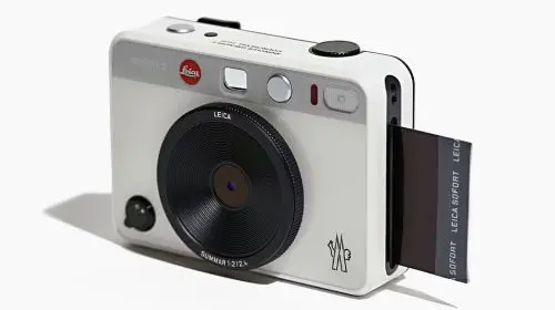 Leica și Moncler produc o cameră în ediție limitată