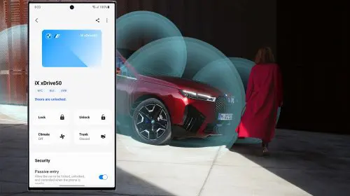 BMW Digital Key Plus: acum şi pe telefoanele Samsung şi Motorola