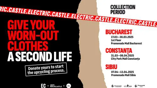 Electric Castle și NEPI Rockcastle lansează o nouă colectă de haine vechi