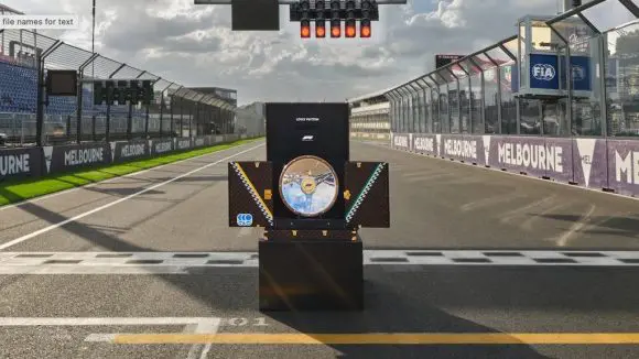 Louis Vuitton accentuează gloria Formulei 1 cu un cufăr pentru trofee personalizat la Grand Prix-ul Australiei