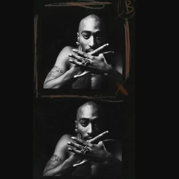 Tupac Shakur, 1993, fotografiat de Danny Clinch
