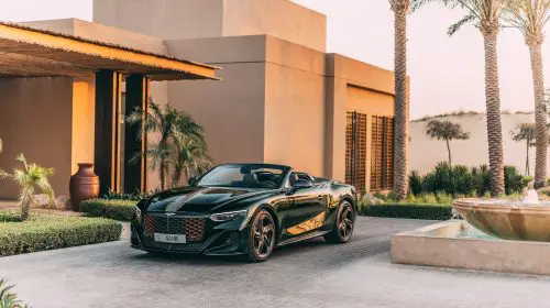 Bentley Batur Convertible a debutat în Dubai