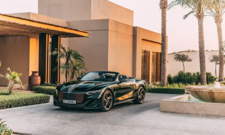 Bentley Batur Convertible a debutat în Dubai