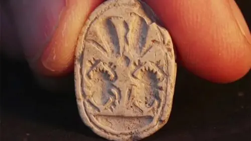 O amuletă cu vechime de 3.800 de ani a fost descoperită lângă Ierusalim