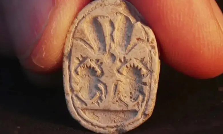 O amuletă cu vechime de 3.800 de ani a fost descoperită lângă Ierusalim