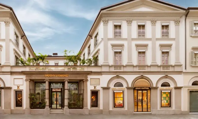 Louis Vuitton deschide un flagship în Milano care include un magazin, un restaurant și o cafenea