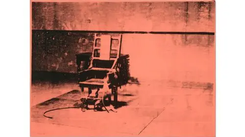 „Big Electric Chair” al lui Andy Warhol este estimat la 30 de milioane de dolari