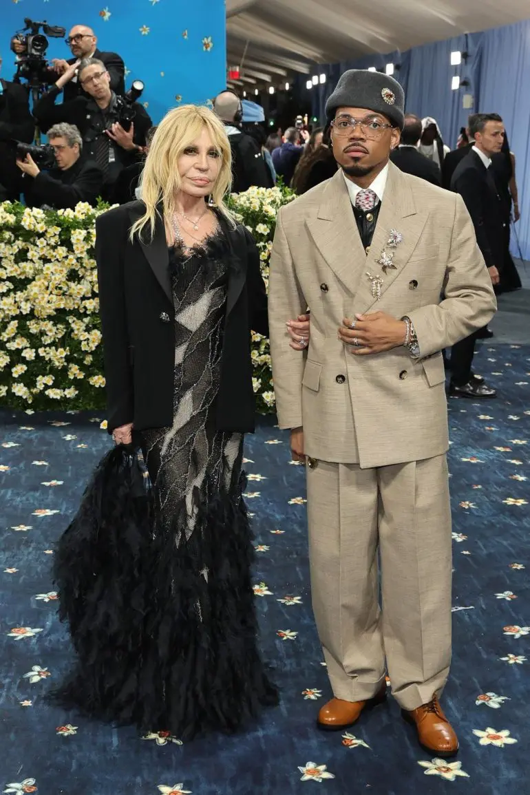 Donatella Versace & Chance the Rapper