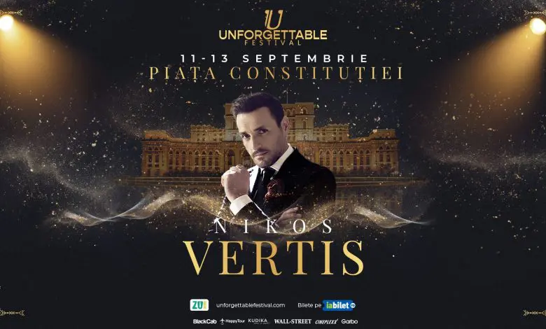 Nikos Vertis se alătură line-up-ului de la Unforgettable Festival 2025