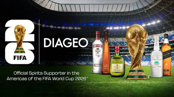 Diageo devine Sponsor Oficial al băuturilor spirtoase la FIFA World Cup 2026