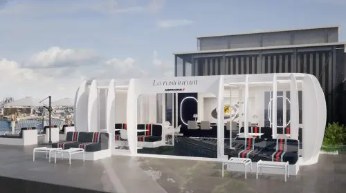 Restaurantul Air France se redeschide pe terasa The Rooftop din Galeries Lafayette