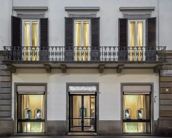 Van Cleef & Arpels dezvăluie primul său magazin din Florența
