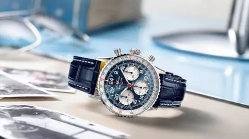 Breitling platinum Navitimer Cosmonaute Scott Carpenter Centenary