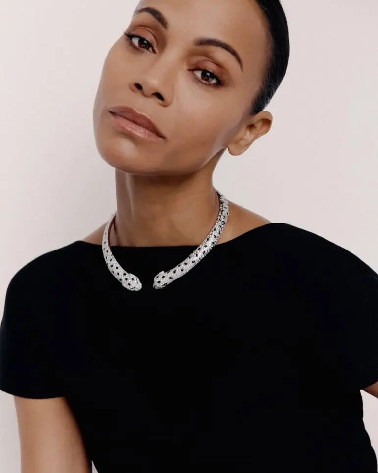 Zoe Saldaña Cartier