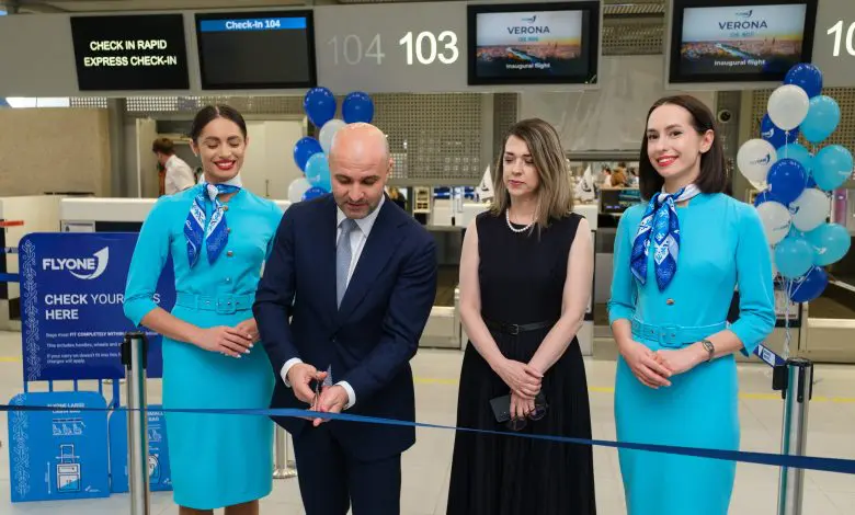 FLYONE lansează prima cursă comercială directă între București și Verona