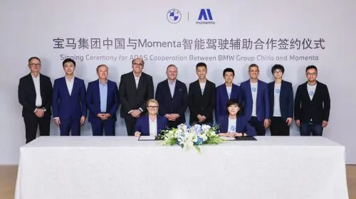 BMW Group încheie un parteneriat cu Momenta în China pentru China