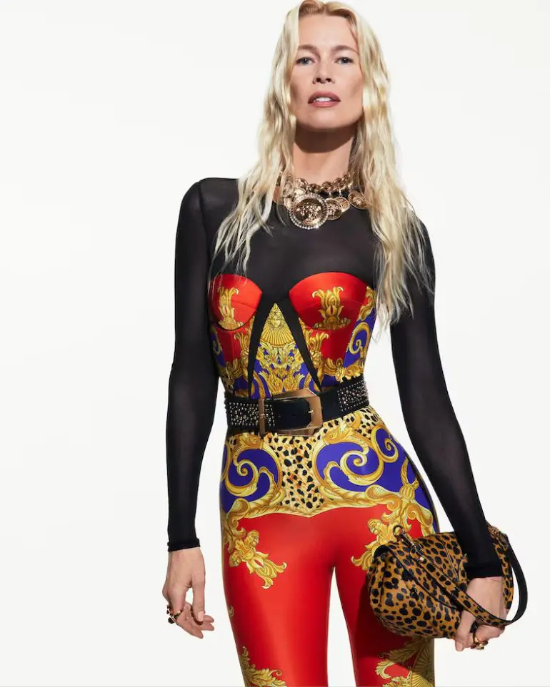 Donatella Versace ultima campanie