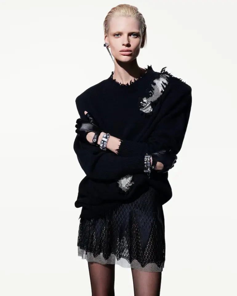 Donatella Versace ultima campanie