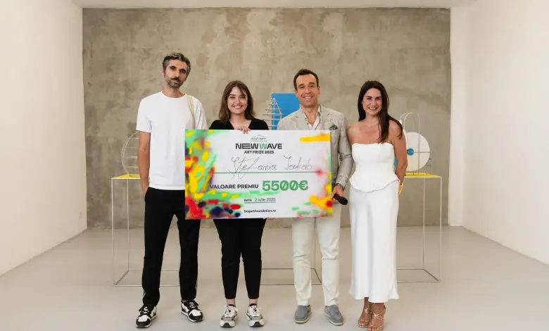 NEW WAVE Art Prize organizat de fundația Bog’Art și-a desemnat câștigătorul