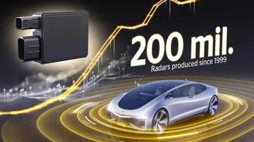 Continental marchează 200 de milioane de senzori radar