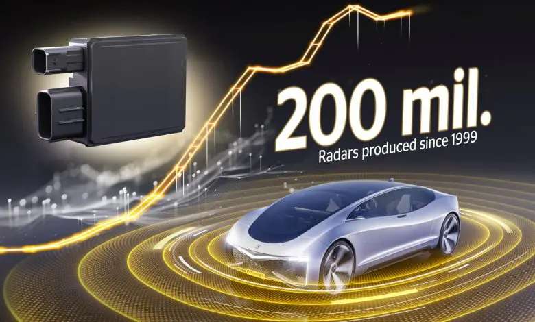 Continental marchează 200 de milioane de senzori radar
