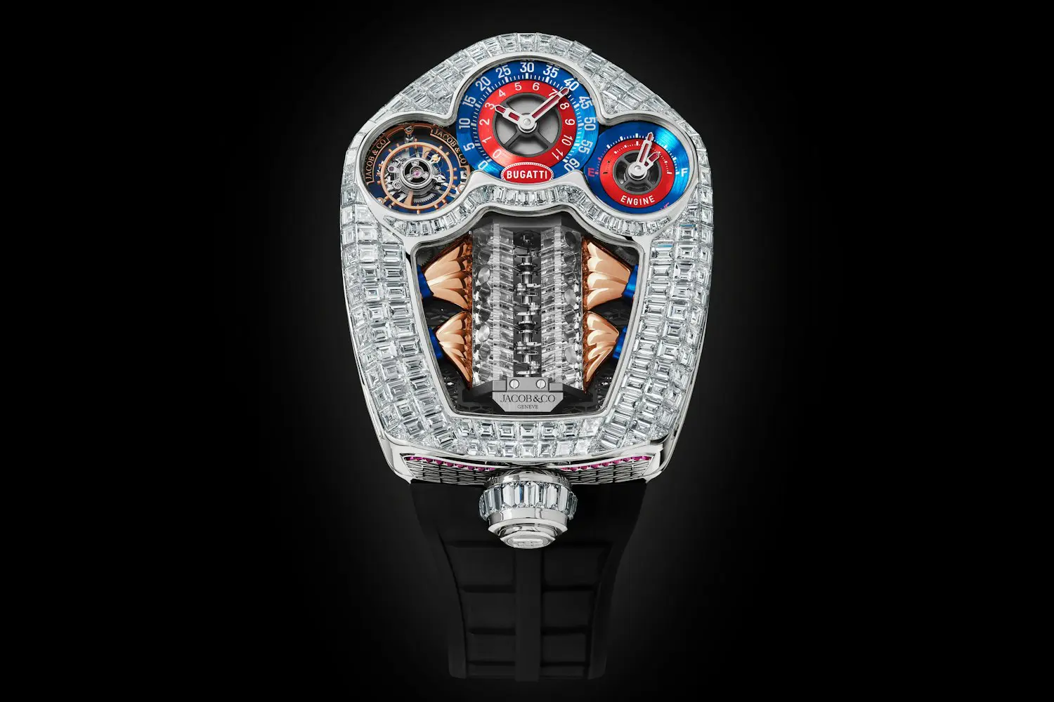 Jacob & Co. Bugatti Tourbillon Baguette