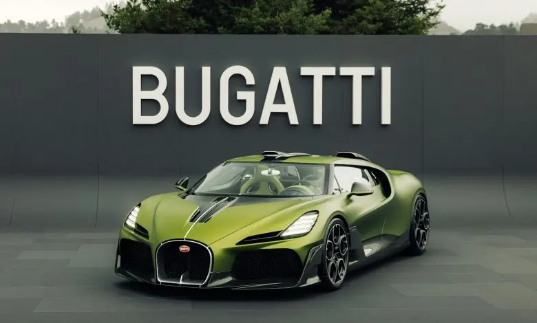 Bugatti Brouillard a debutat la The Quail