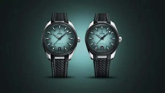 OMEGA prezintă două noi modele Seamaster Aqua Terra Turquoise