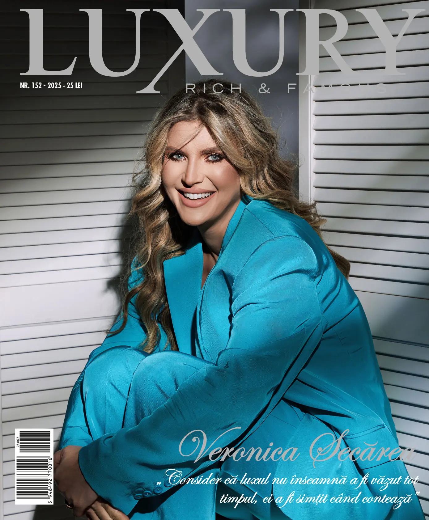 Veronica Secărea poza coperta luxury