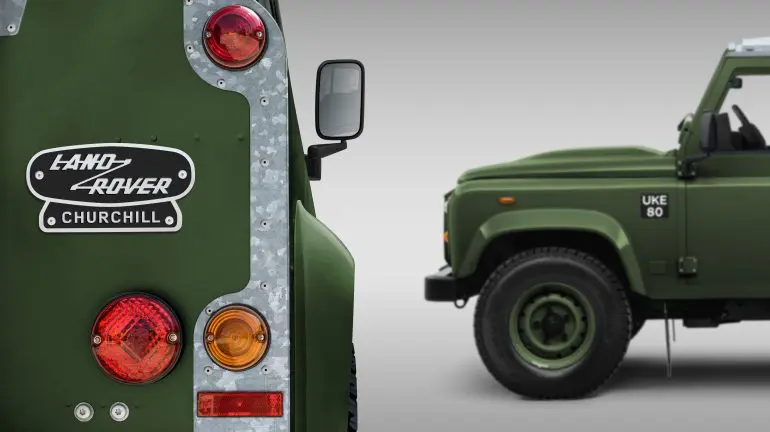Defender Classic V8 Churchill Edition