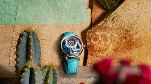 Jaquet Droz Tourbillon Skelet Red Gold – Catrina Skull