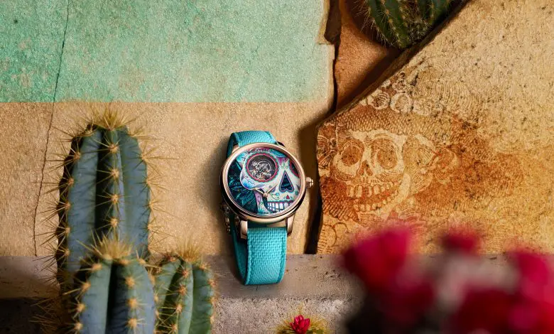 Jaquet Droz Tourbillon Skelet Red Gold – Catrina Skull